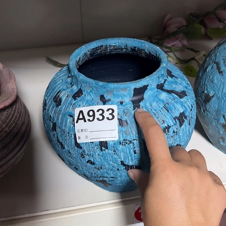 粗陶盆默认打孔高20口11