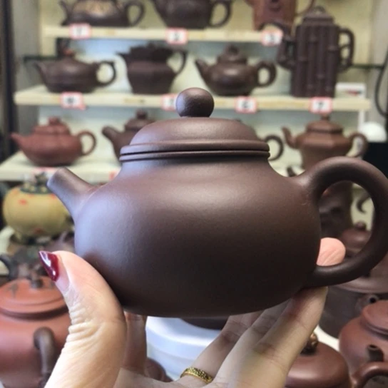 紫砂茶壶容天紫砂壶