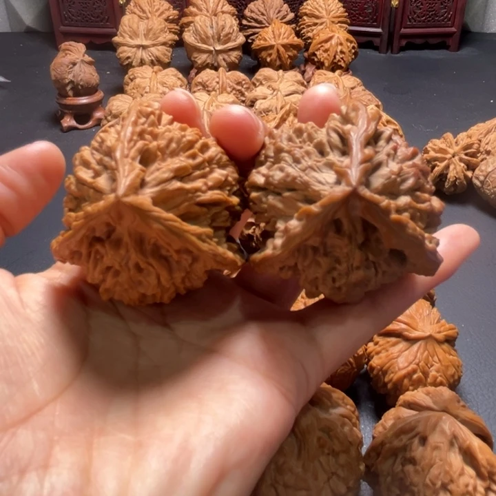 全品官帽三棱45尺寸核桃