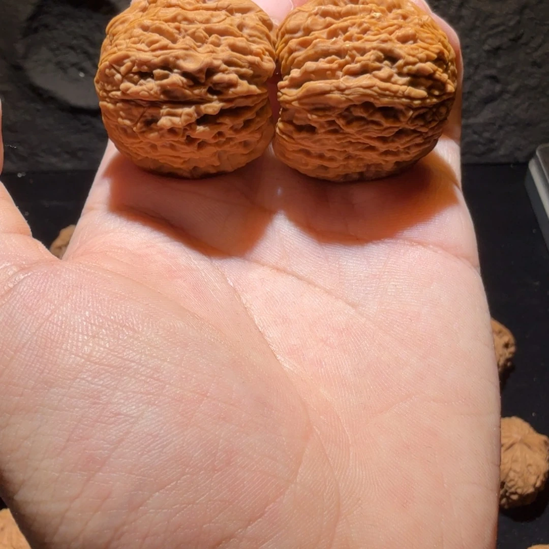 抽***5文玩核桃吊坠37顺风耳球疆