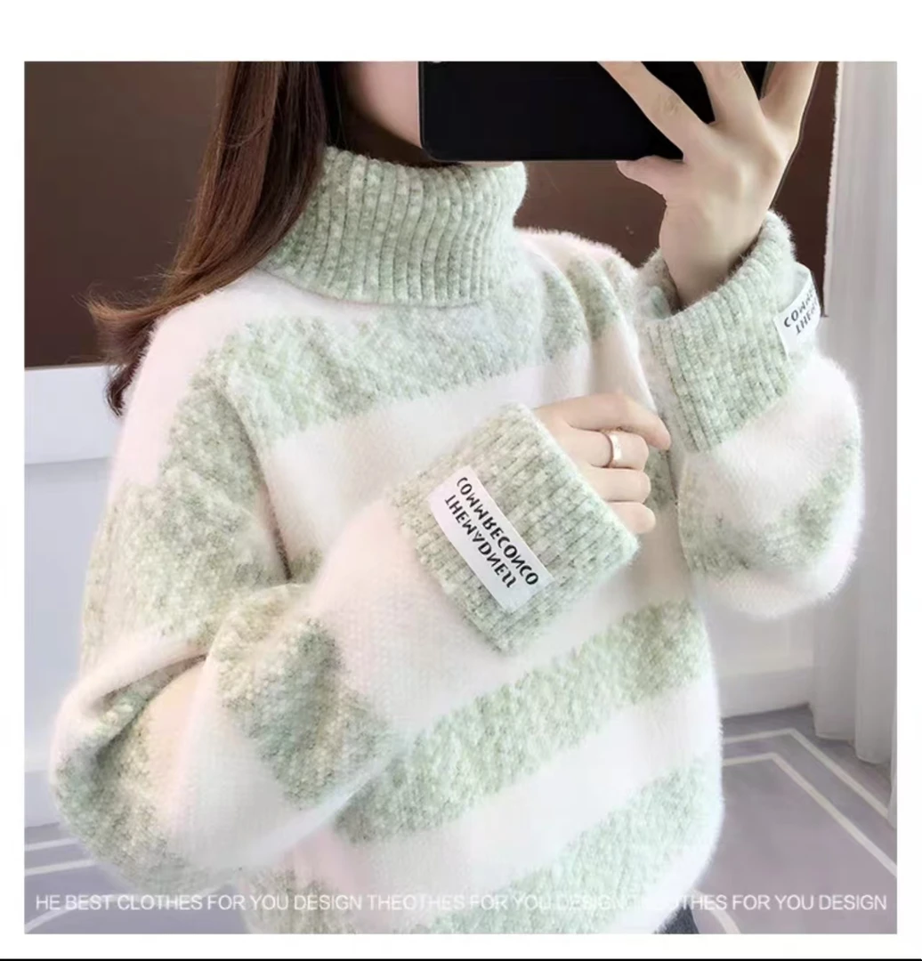 三八女神节洋气百搭时尚针织衫