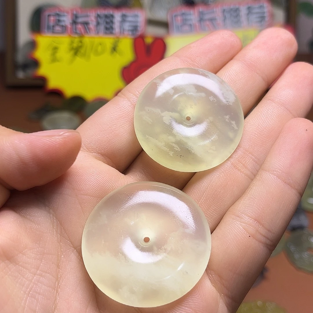 蛇纹石玉合金颈饰
