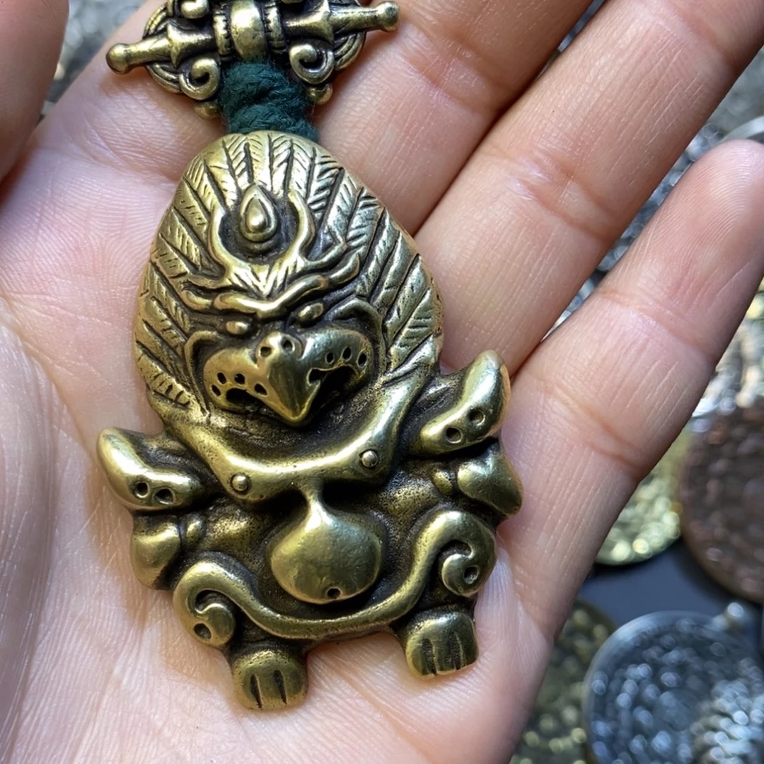 藏式大鹏鸟搭配挂件