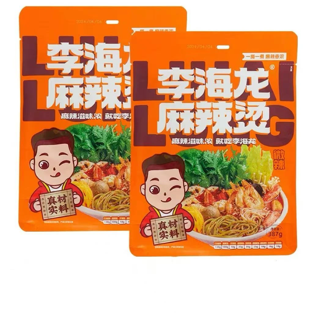 【临期】临期 25年4月到期 李海龙麻辣烫袋装微辣387克发3袋