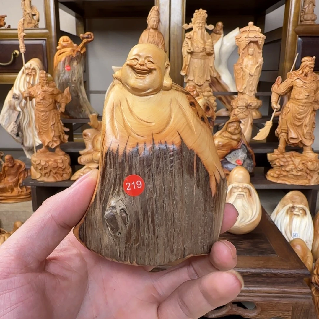 崖柏小木匠艺雕一物一拍