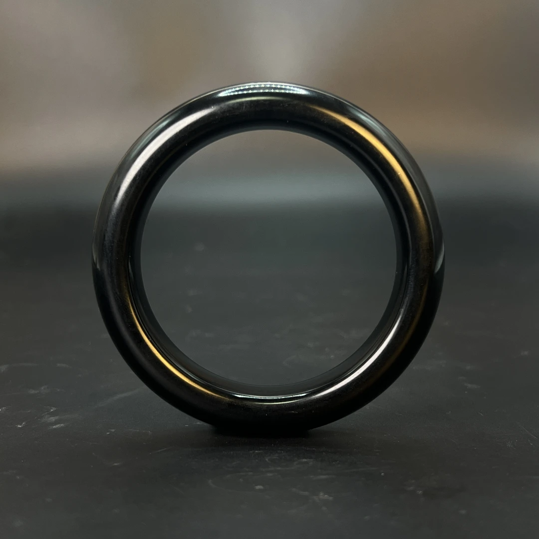 "民国墨玉手镯/ DL002285/ 古玩/收藏/德州文物"