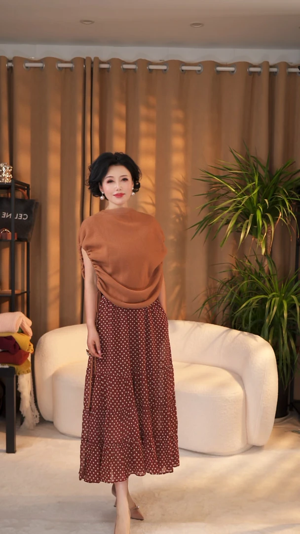 【楠姐姐专属】百搭新款减龄显瘦飞飞半裙