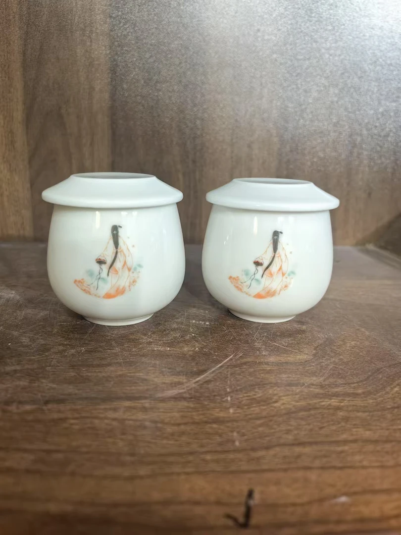 F2景德镇制陶瓷杯子两件