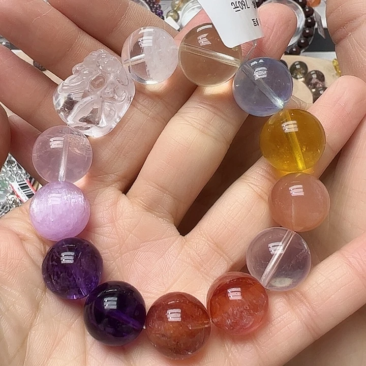 未镶嵌手链水晶多样性发一