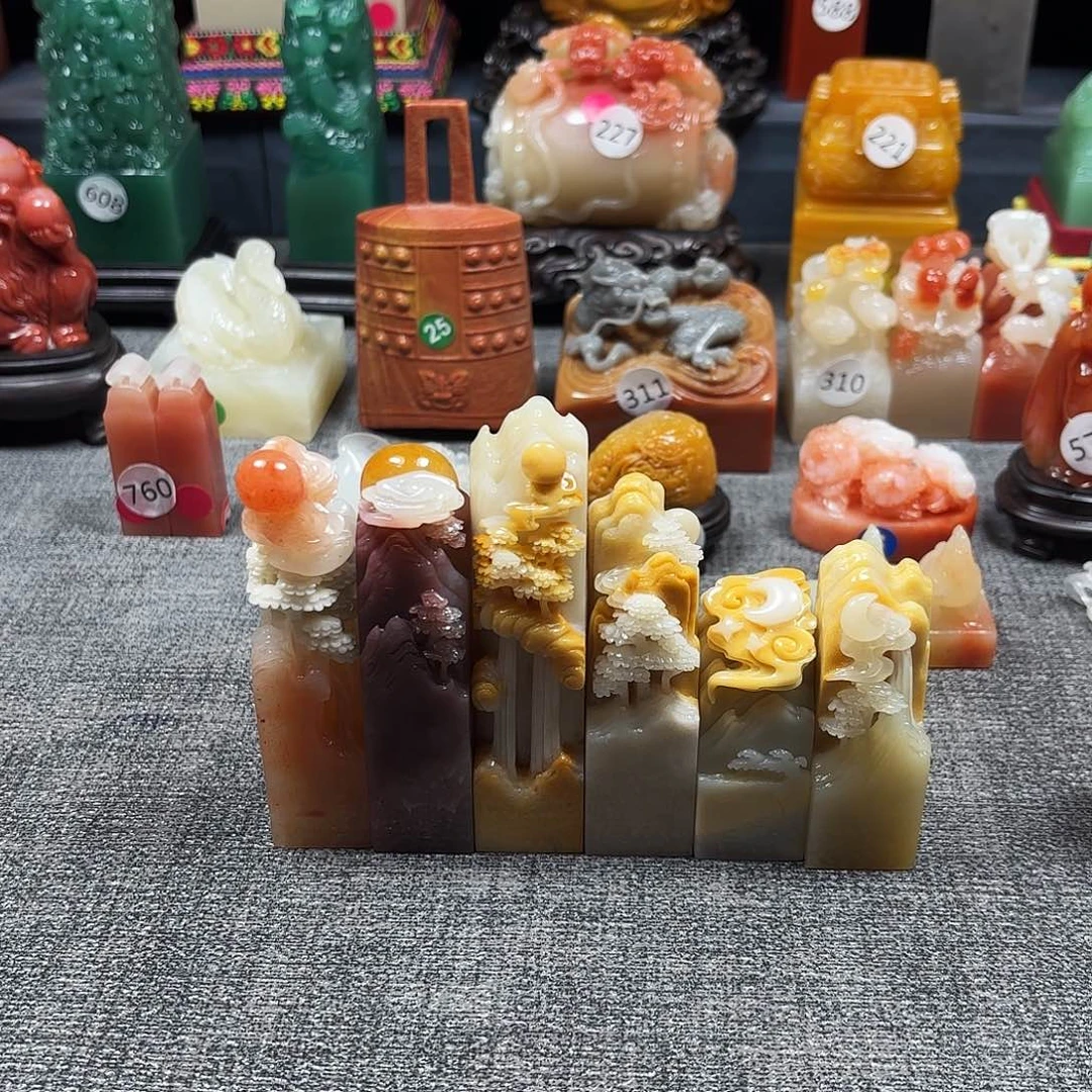 品***豆寿山石印石寿山石印章