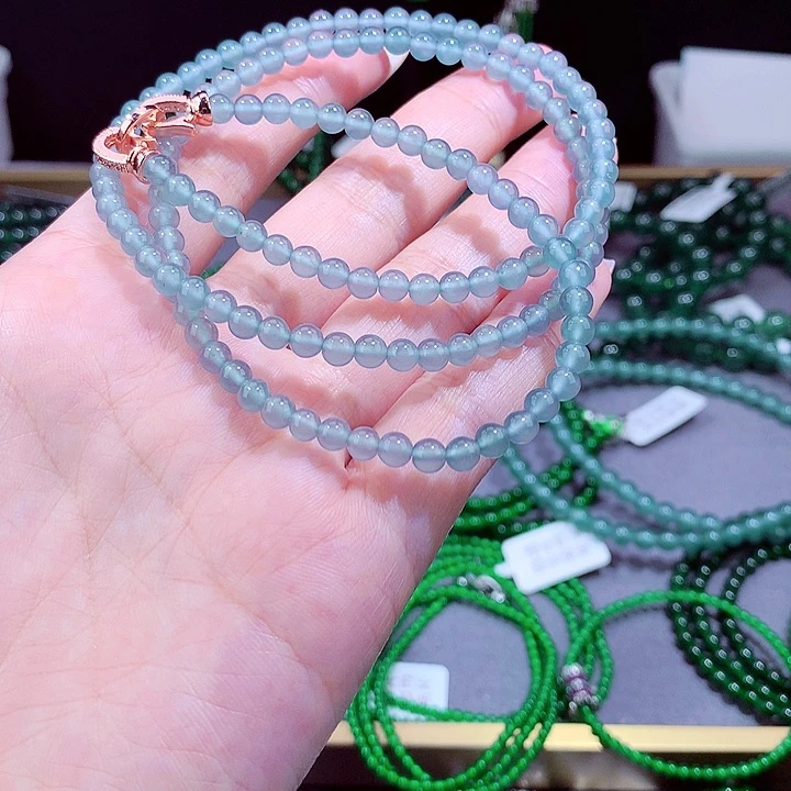 毛衣链未镶嵌翡翠