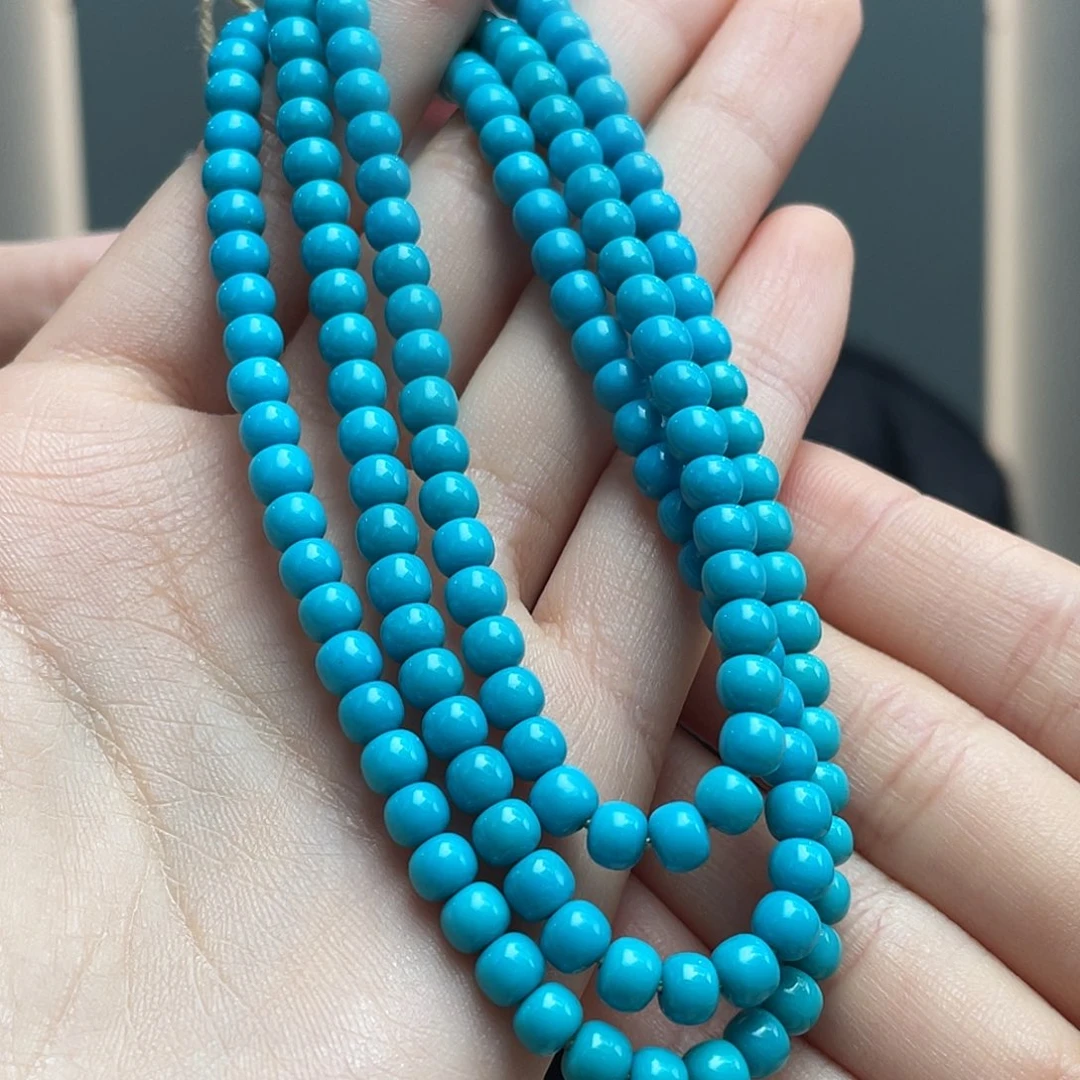 绿松石未镶嵌颈饰