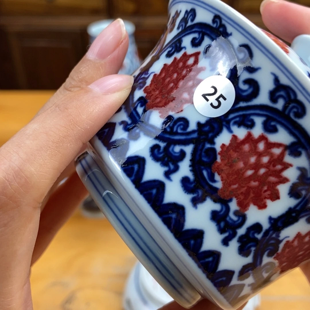 景德镇手绘现代茶具，非古董