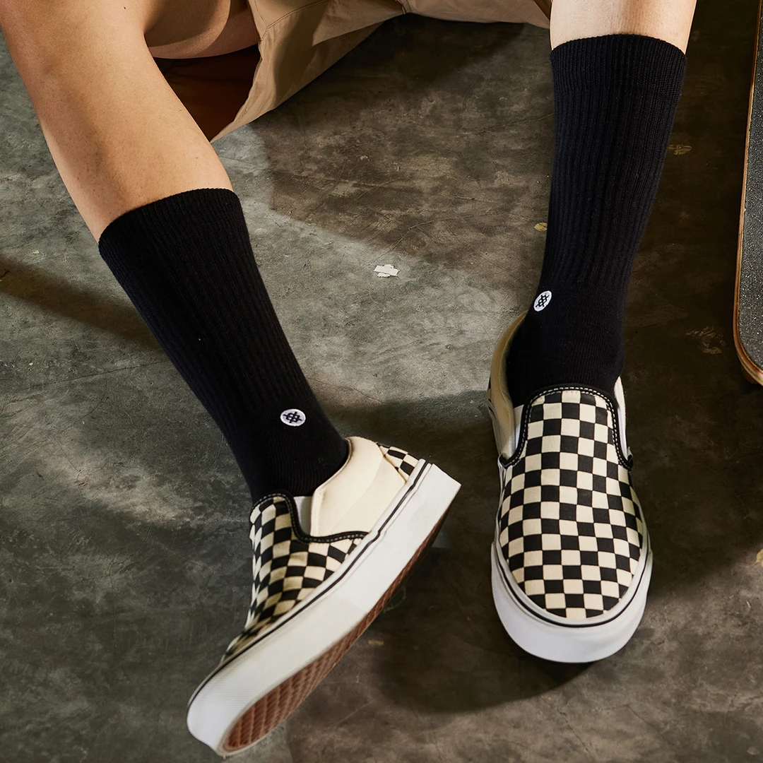 STANCE经典纯色ICON中筒袜 311 休闲潮流袜运动袜吸汗透气防臭袜