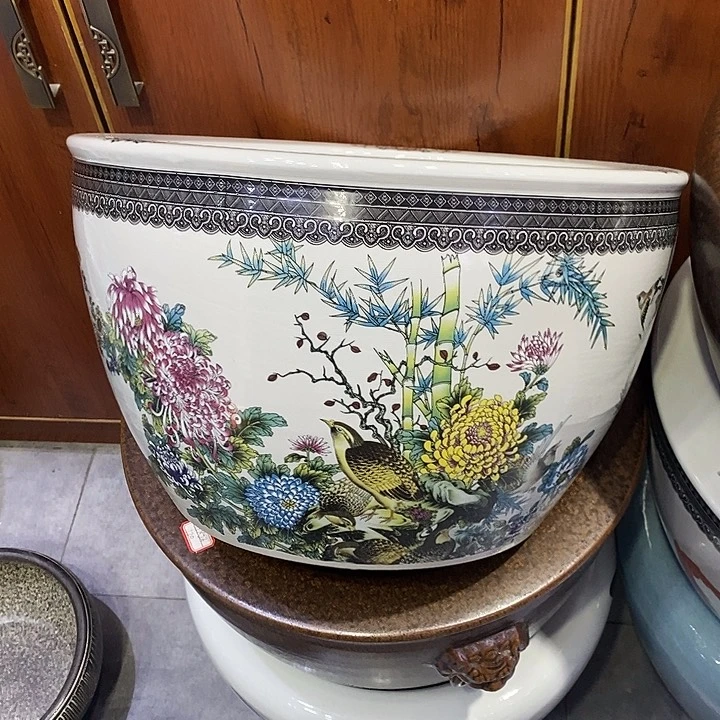 摆件40直径微瑕福利陶瓷景德镇