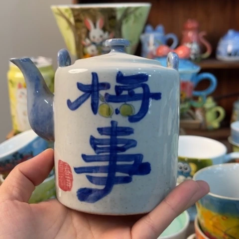 炉景德镇釉下手绘陶瓷