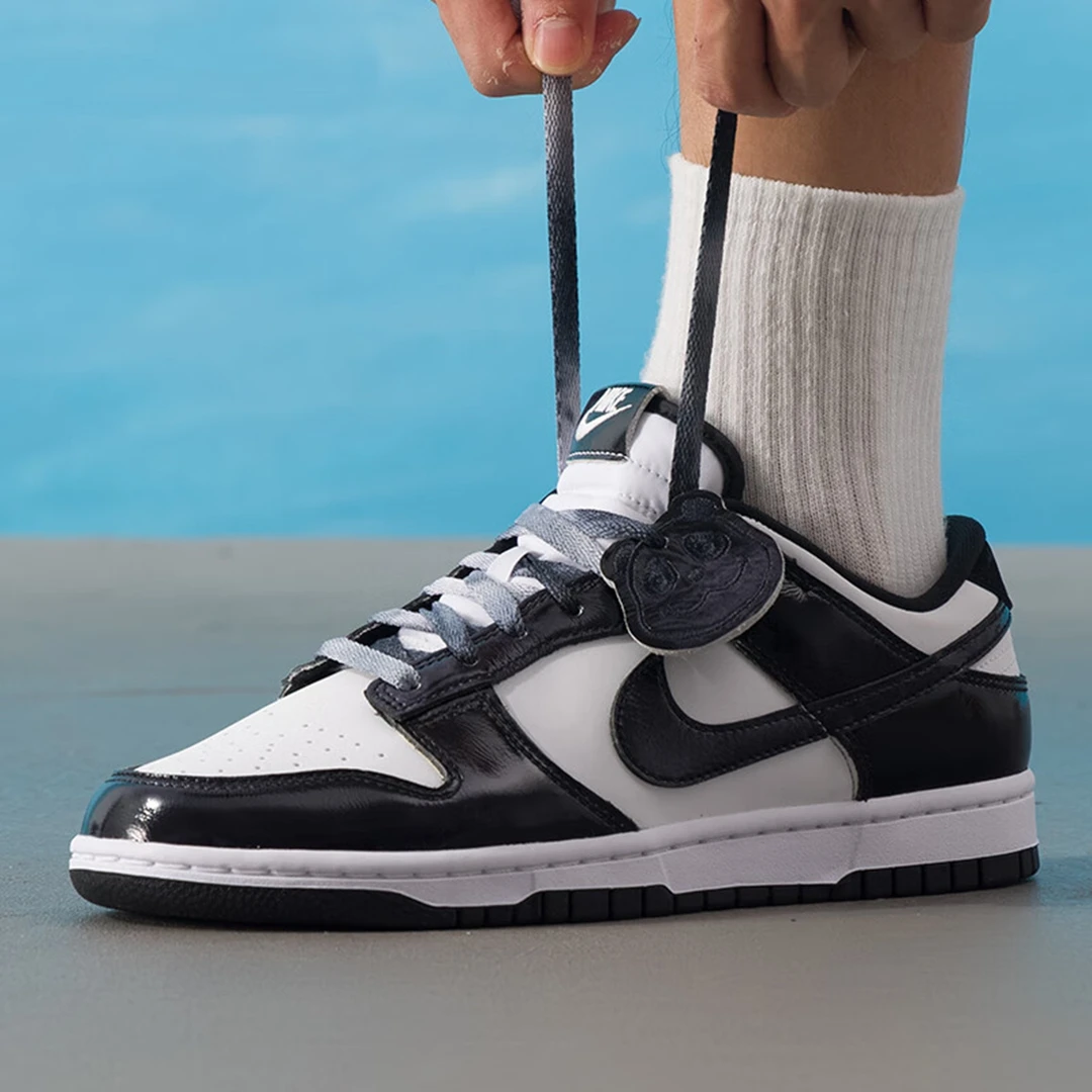 Nike耐克男鞋正品dunk复古黑白熊猫撞色百搭运动板鞋HQ1965-100