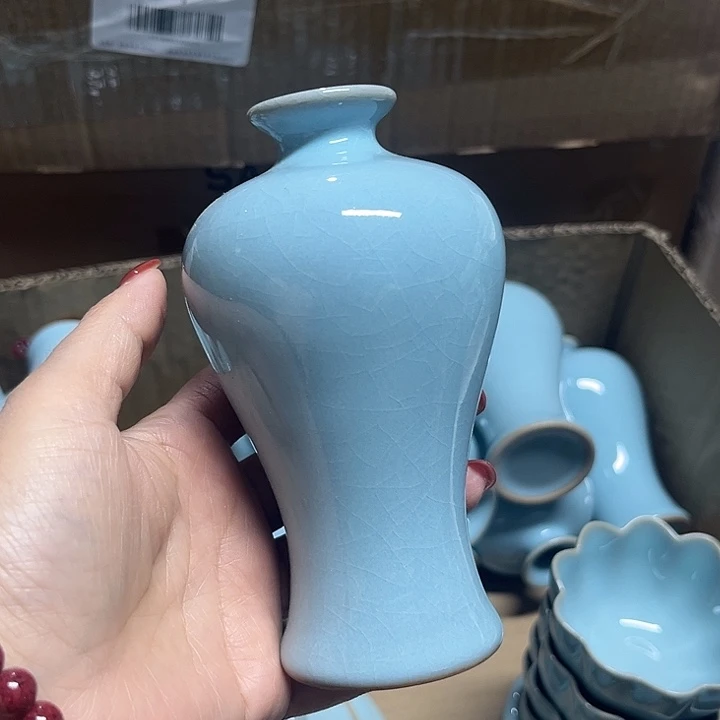 杯原产地汝瓷生产瑕品