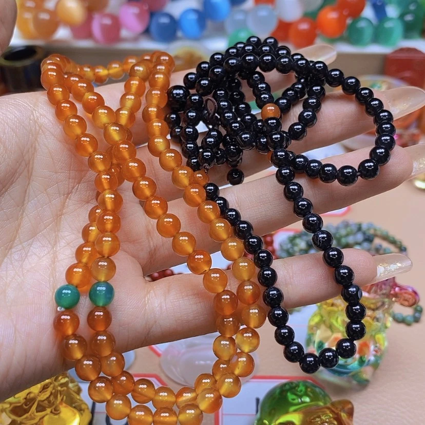 【闪购商品】玛瑙/玉髓颈饰未镶嵌芹