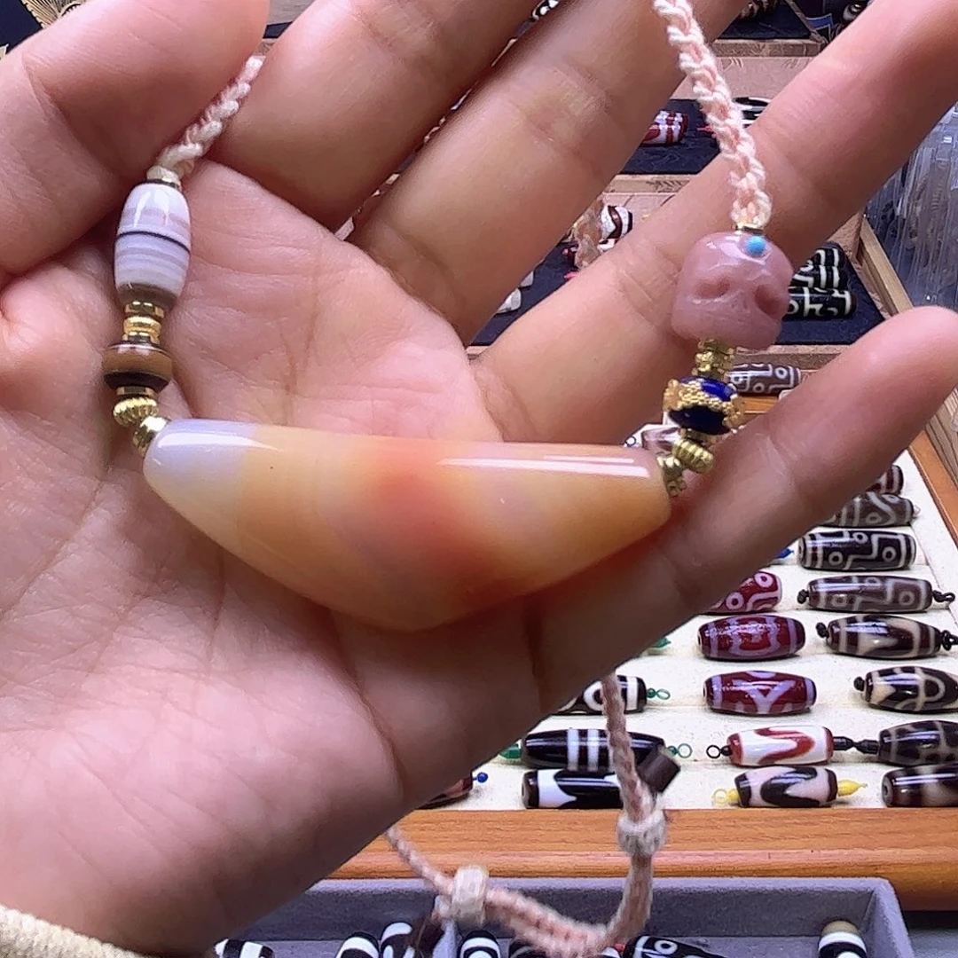 玛瑙/玉髓未镶嵌颈饰