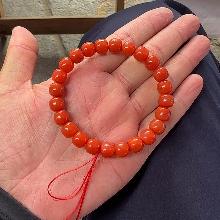 南红玛瑙未镶嵌颈饰