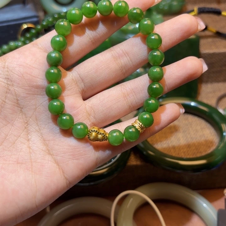 未镶嵌手链和田玉（碧玉）