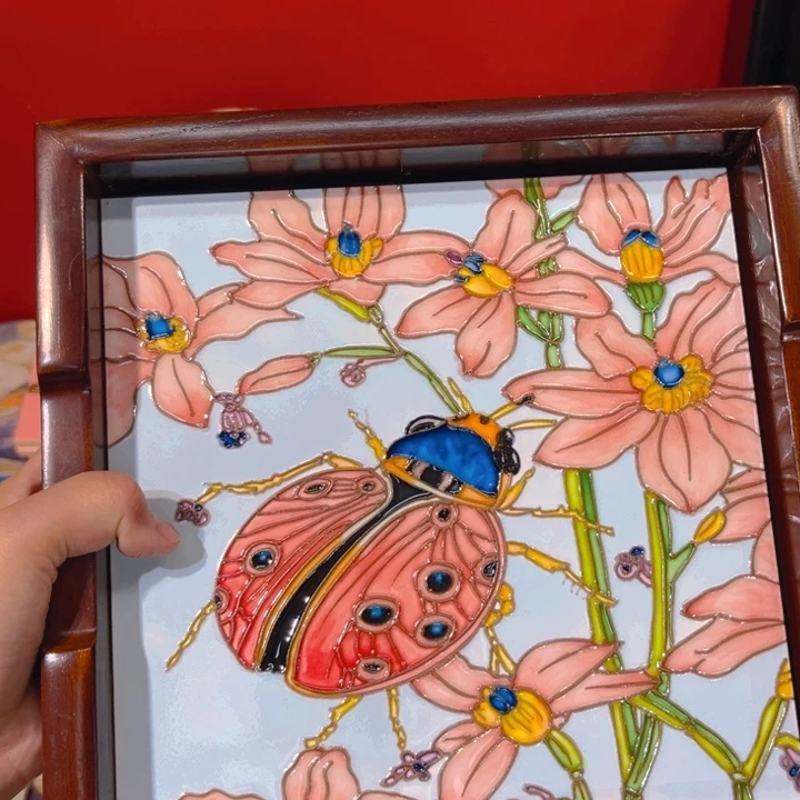 瓷片瓷板画艺术作品