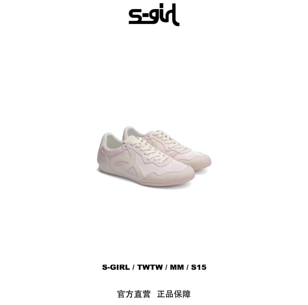 SGIRL TWTW【R509-6】韩版德训鞋女2025夏季轻便透气休闲板鞋