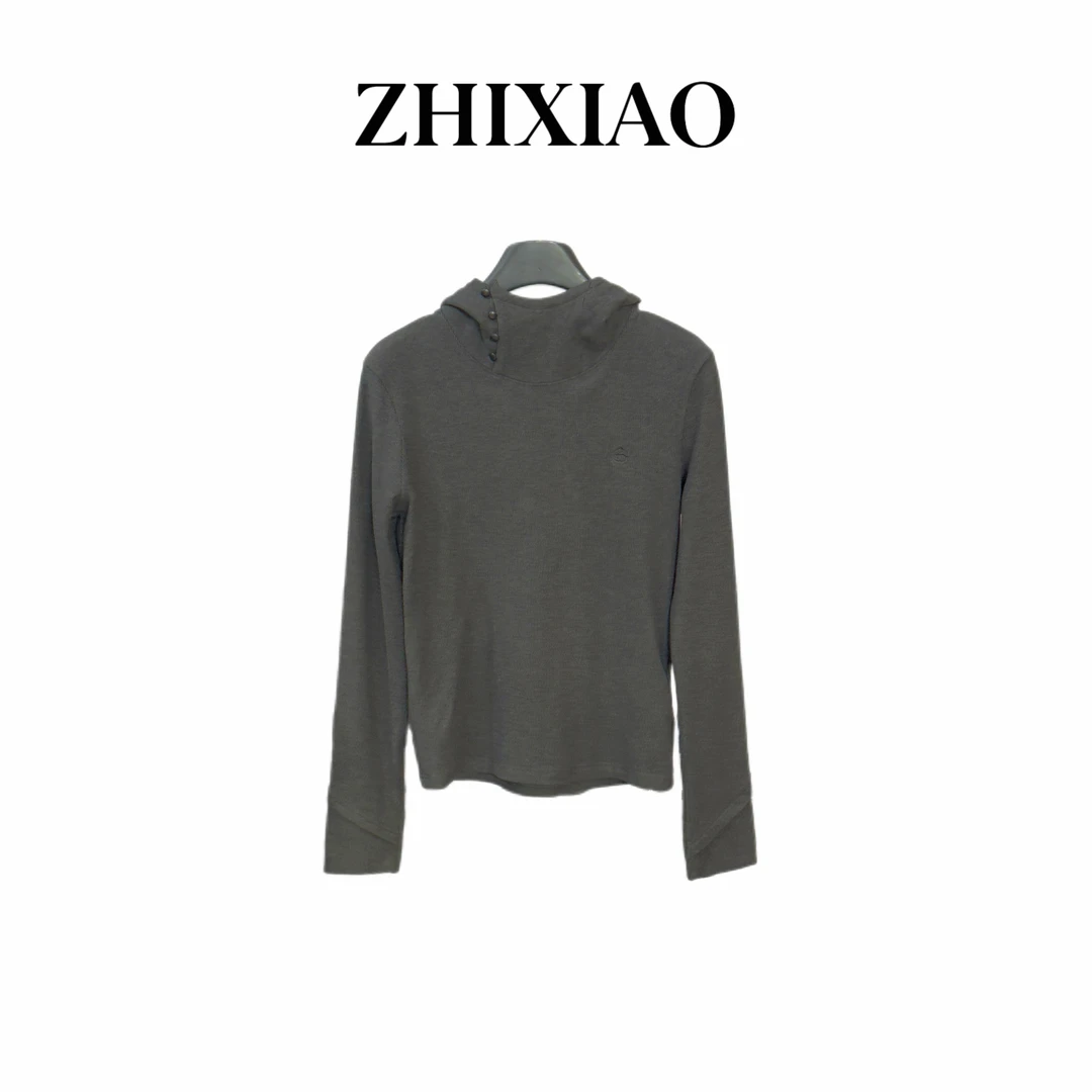 【ZHIXIAO】秋冬新款：连帽长袖上衣25027