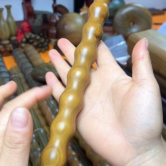 木龙*绿檀葫芦棍子一根豆豆瑕