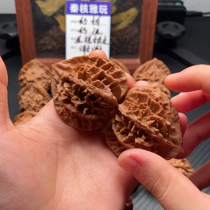 Q***茶核桃手串/手链秦岭