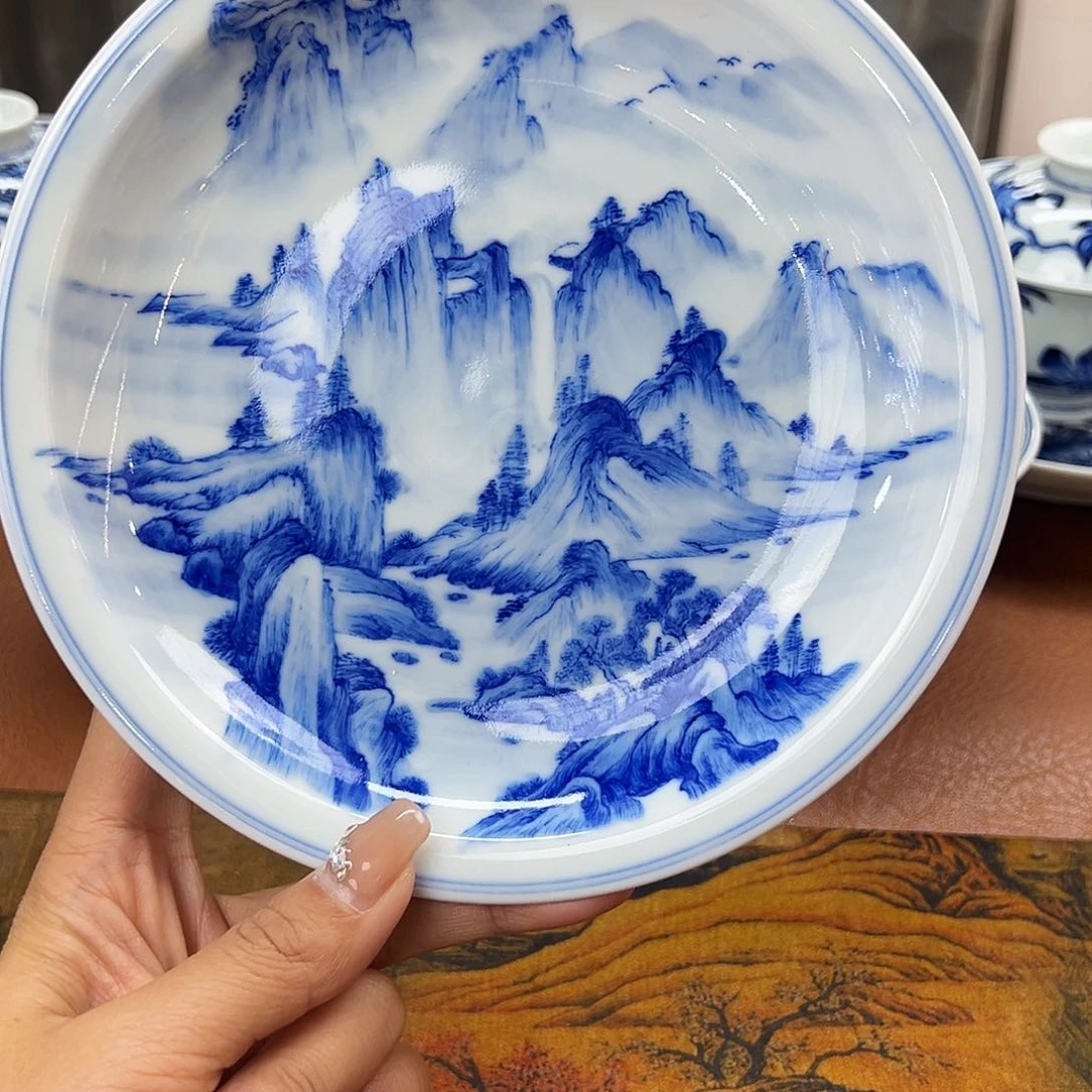 杯景德镇手绘壶承