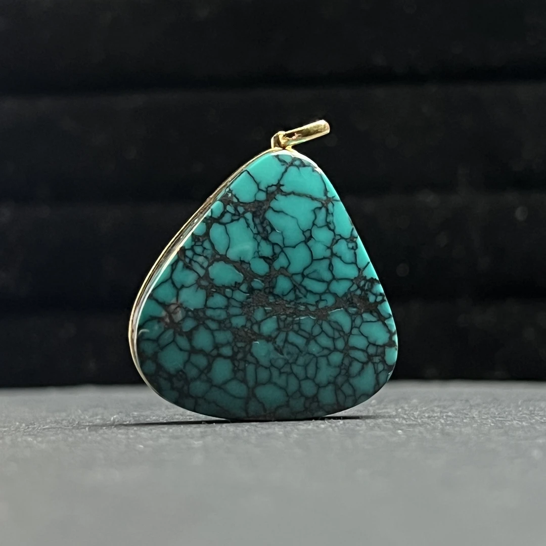 【超凡珠宝严选】天然绿松石吊坠 多样性发一