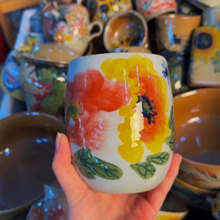 瓷片景德镇陶瓷手工手绘