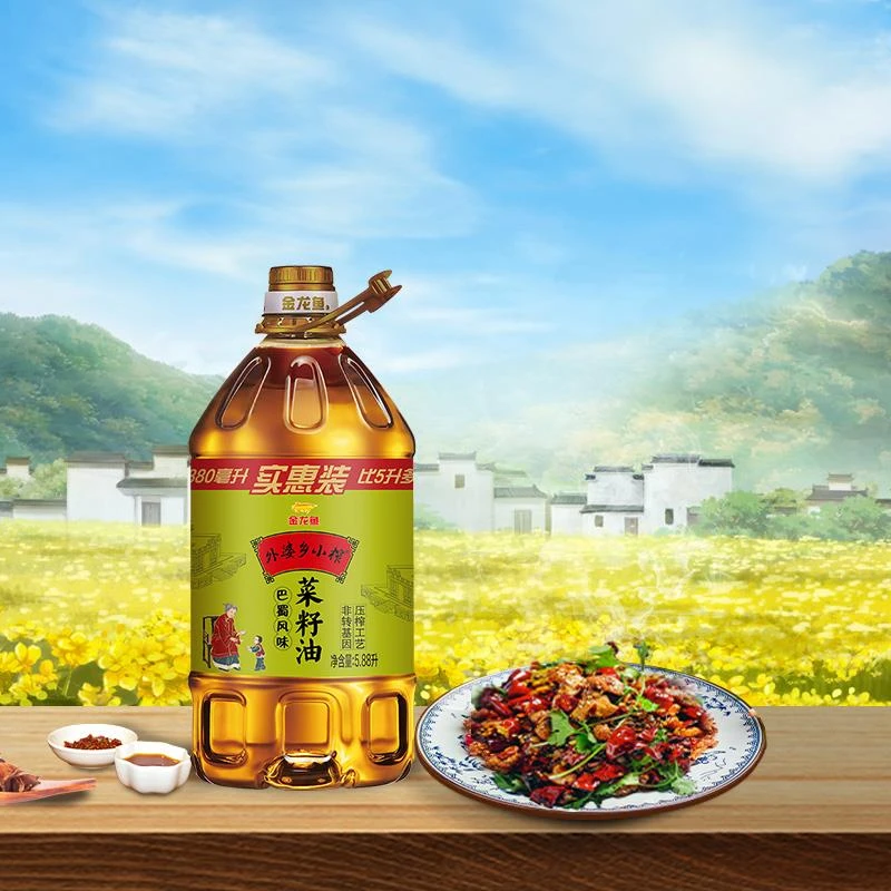 菜籽油外婆乡小榨菜籽油.L巴蜀风味物理压榨家用