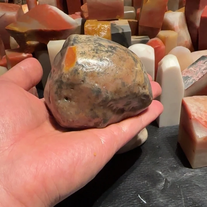 老挝石各****收田黄乌鸦皮，