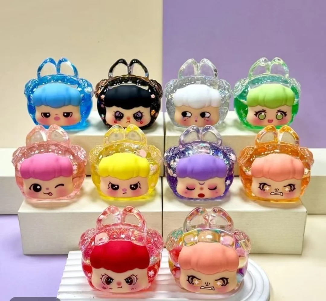 【现场拆】创意手工流沙摆件：梦梦兔，kk，塔塔，莉莉丝，巨无霸乌龟