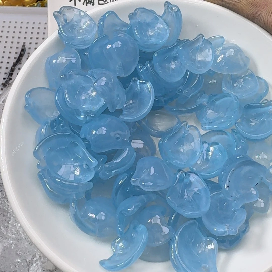 玻璃161号 雪腊梅 实物偏浅 微瑕