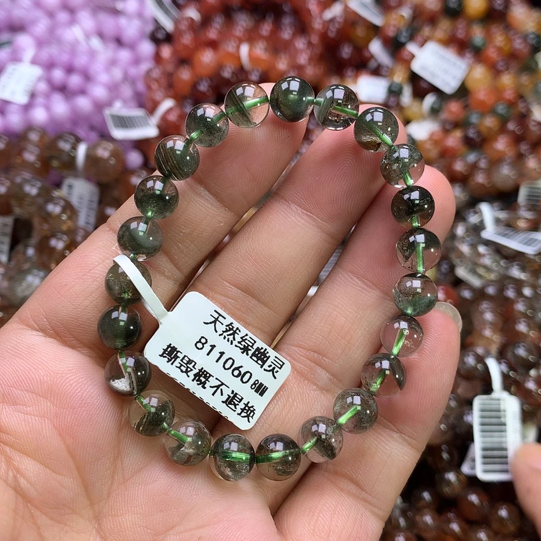 水晶手链未镶嵌，，