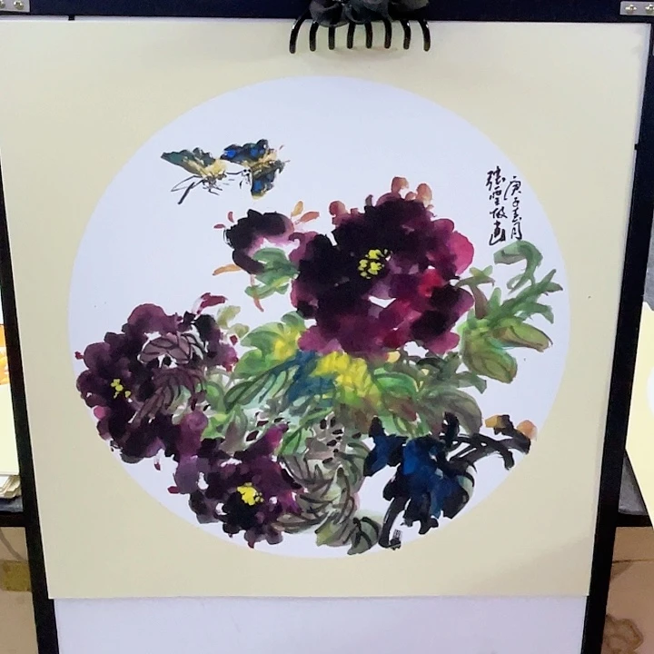 国画张圣敏先生纯手绘作品