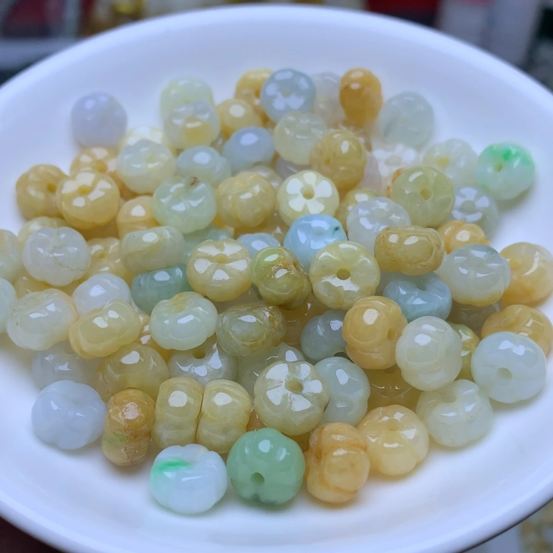 【闪购商品】未镶嵌手链翡翠卡6乘9多宝南瓜50个