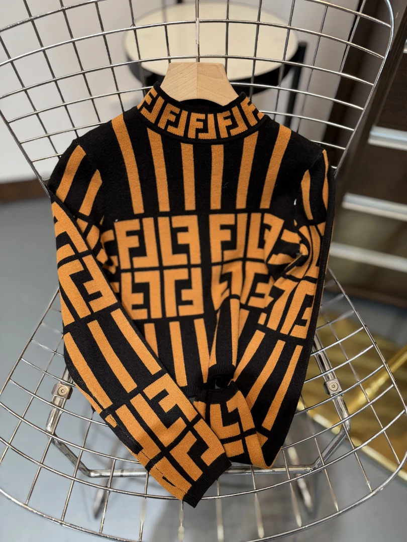 秋冬款短款高领毛衣-A0377