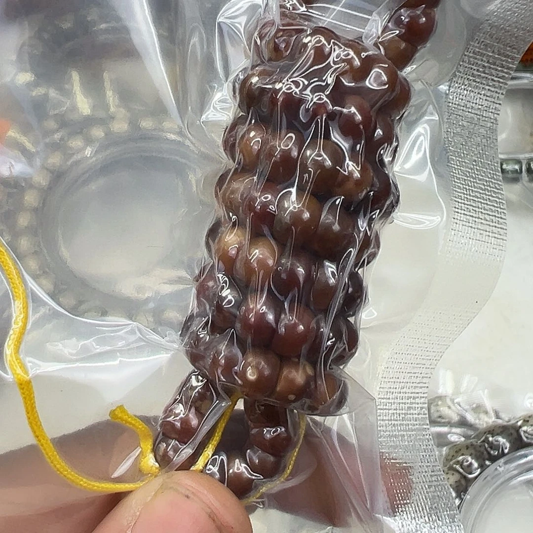 手串星月菩提38傲世龙脊菩提猪大肠108-7左右
