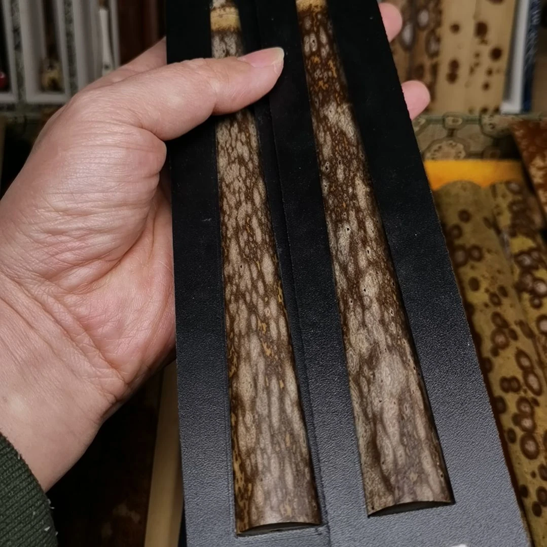 扇子雪夜梅鹿扇子料