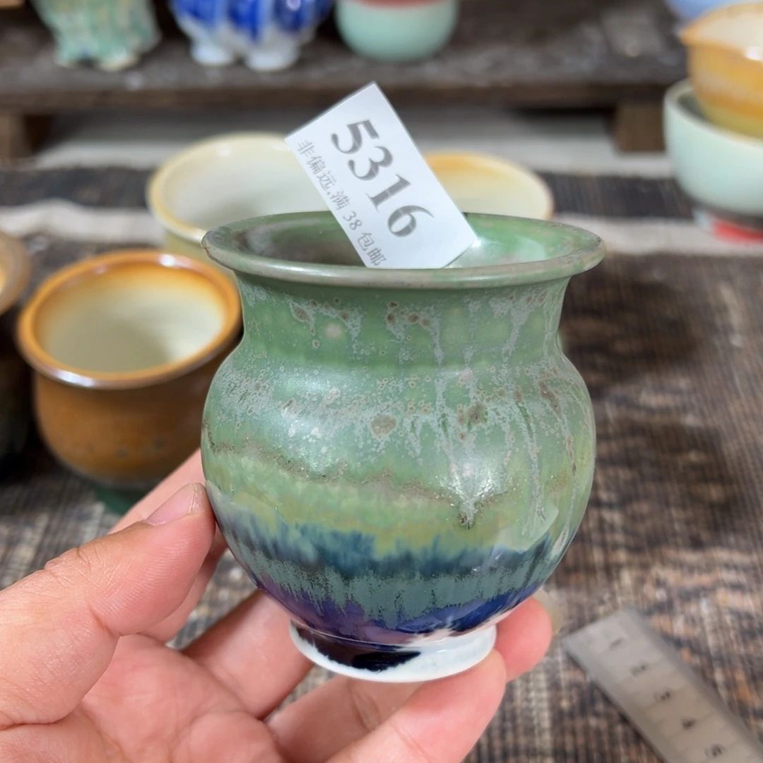 红陶景德镇手工花盆