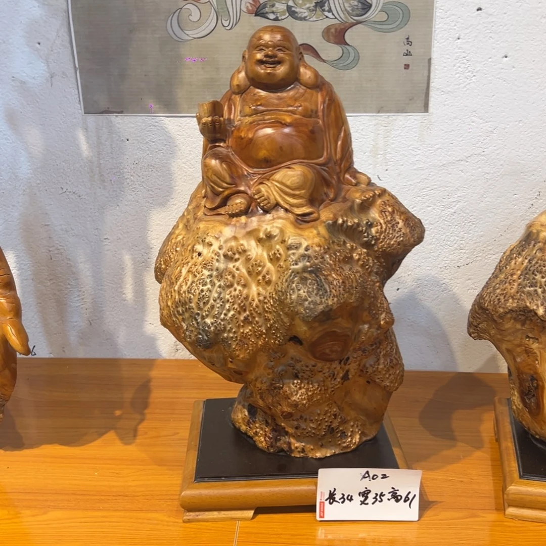 达***瑞柏木（崖柏）杉木瘤居家摆件