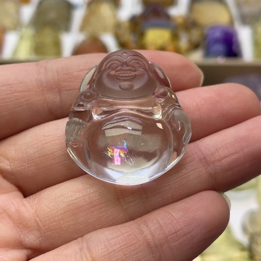 水晶颈饰未镶嵌时**梭定制