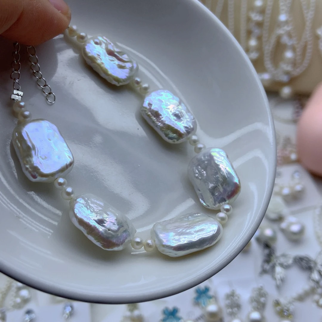 淡水珍珠未镶嵌耳饰