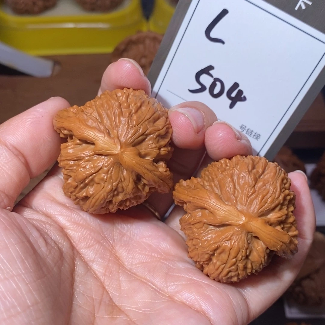 把件文玩核桃42白狮子504号