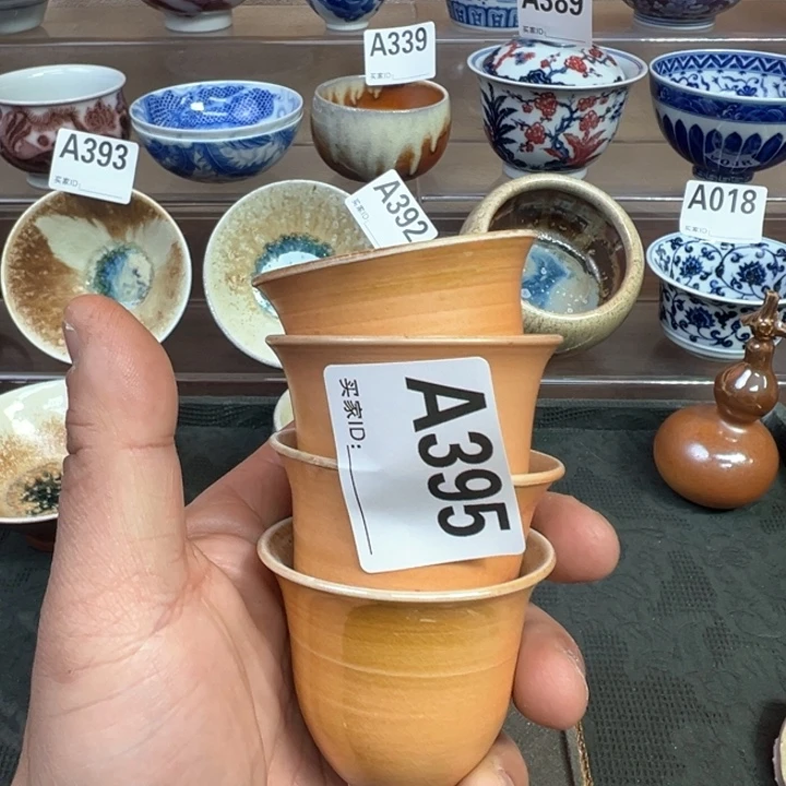 摆件395 景德镇手工柴烧茶器